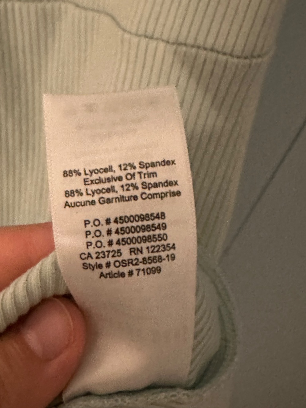 Sunday Best Ribbed Dress Size S - Picture 5 of 5